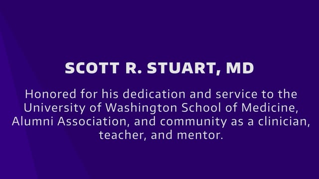 2024 | Alumni Service Award | Scott R. Stuart, MD ’01, Res. ’04, Chief Res. ’05