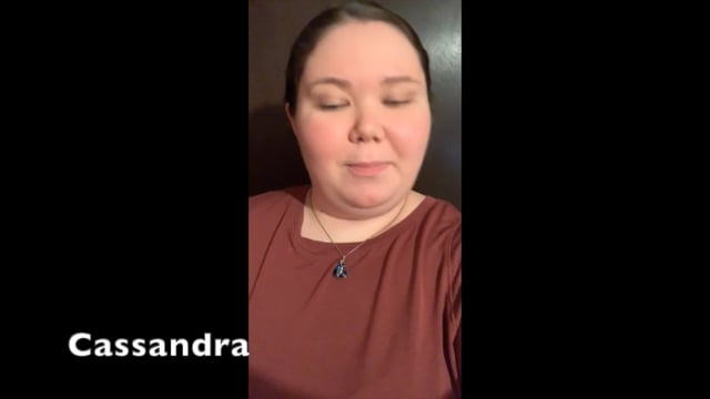 Student video testimonial