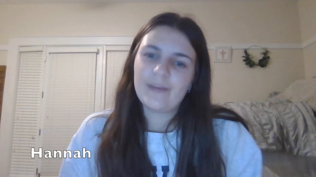 Student video testimonial