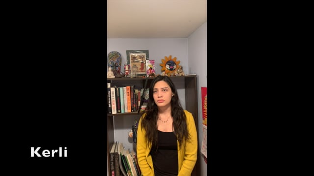 Student video testimonial