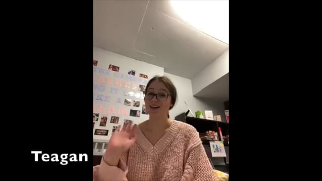 Student video testimonial