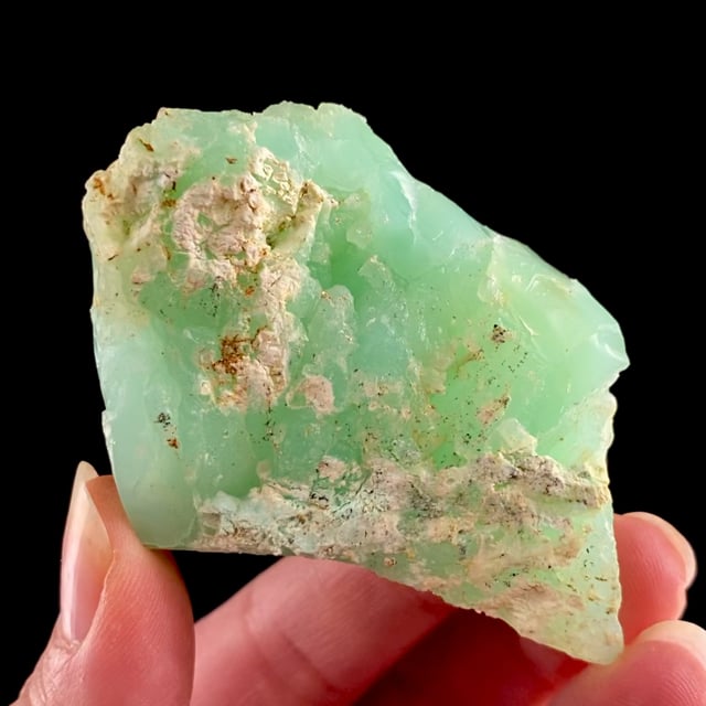 Quartz (var: Chalcedony) (var: Chrysoprase) (2022 find) | Sulawesi