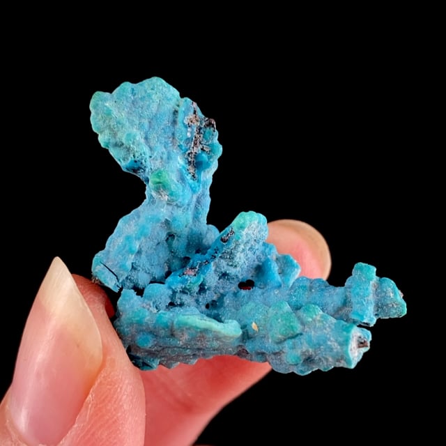 Chrysocolla replacing Native Copper (New Find!)