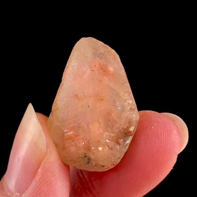 Calcite with Native Copper ''phantom''