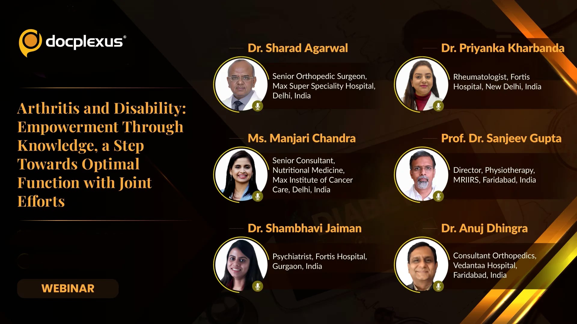 Arthritis and Disability: Empowerment Through Knowledge, a Step Towards Optimal Function with Joint Efforts