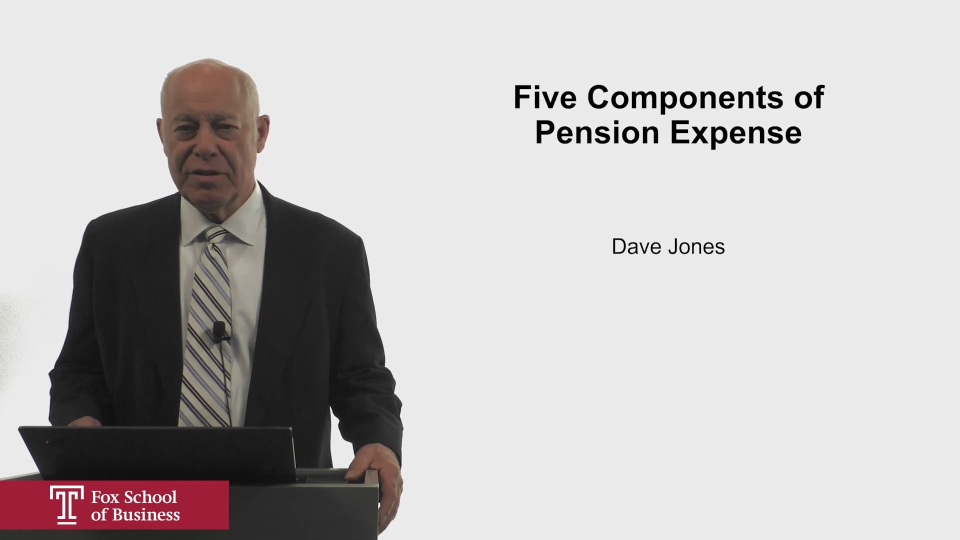 Login to view Five Components of Pension Expense