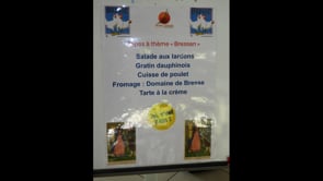 "Monal Priay"  Vendredi 7 Juin 2024 : Repas à thème Bressan. 