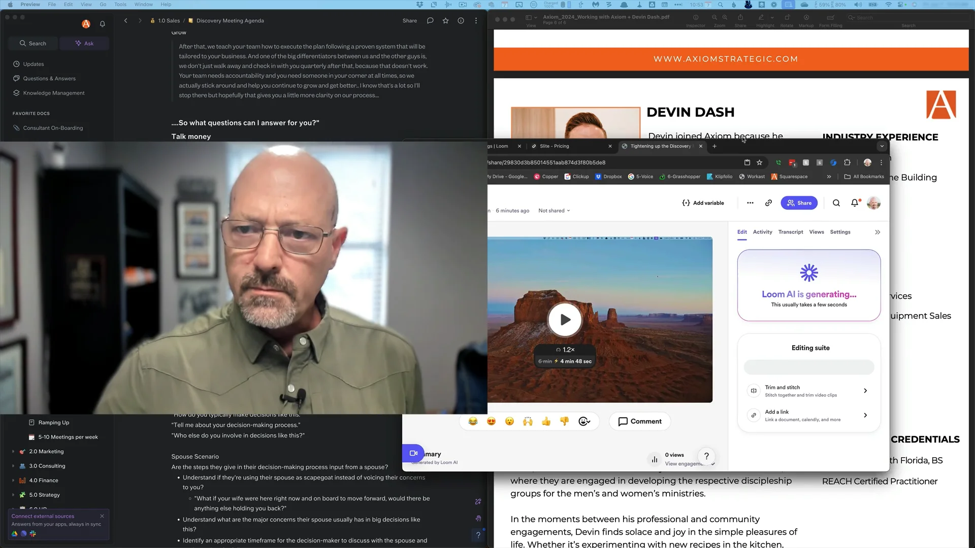 Building Processes with Video and AI on Vimeo