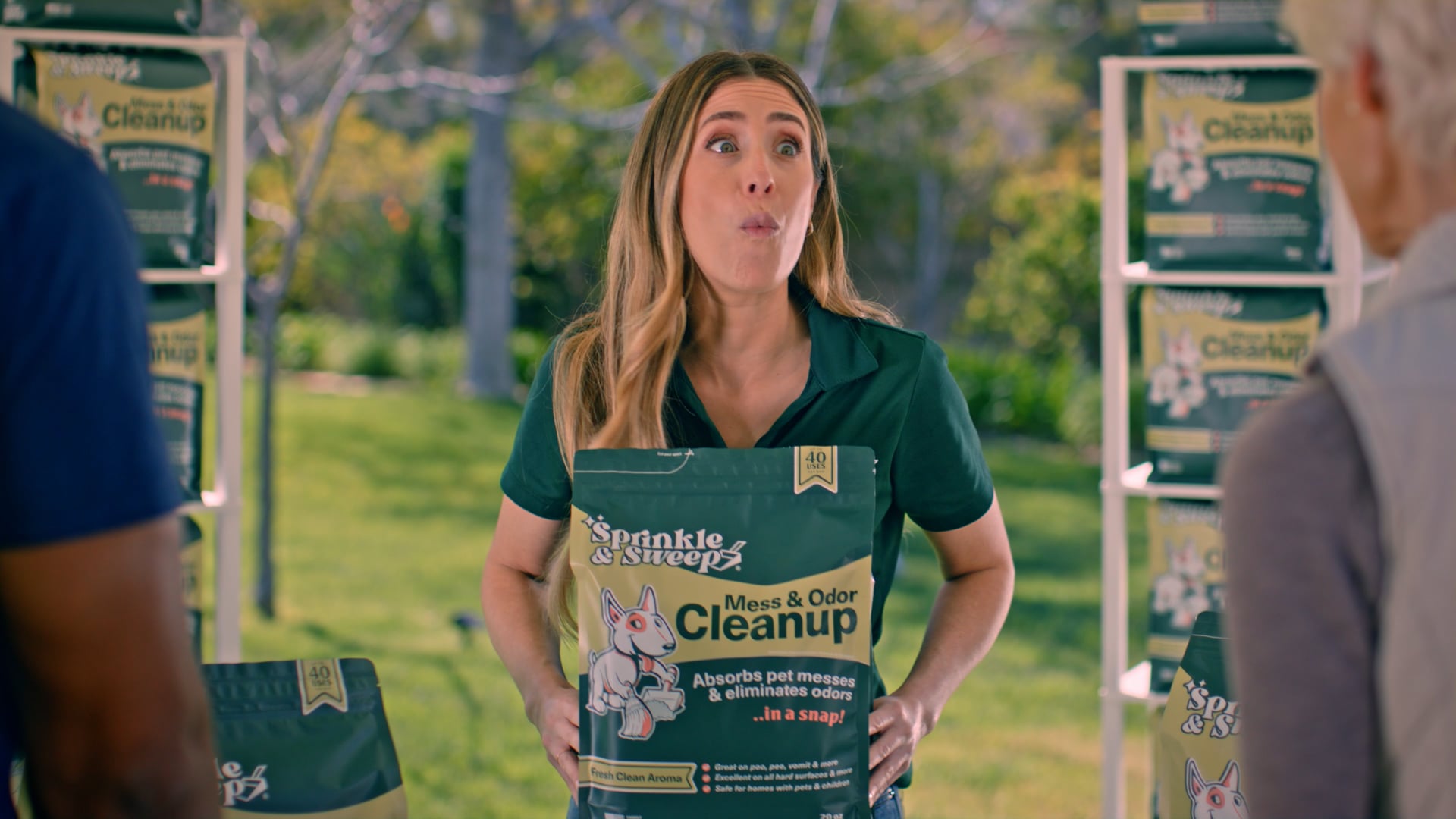 Commercial Sprinkle and Sweep