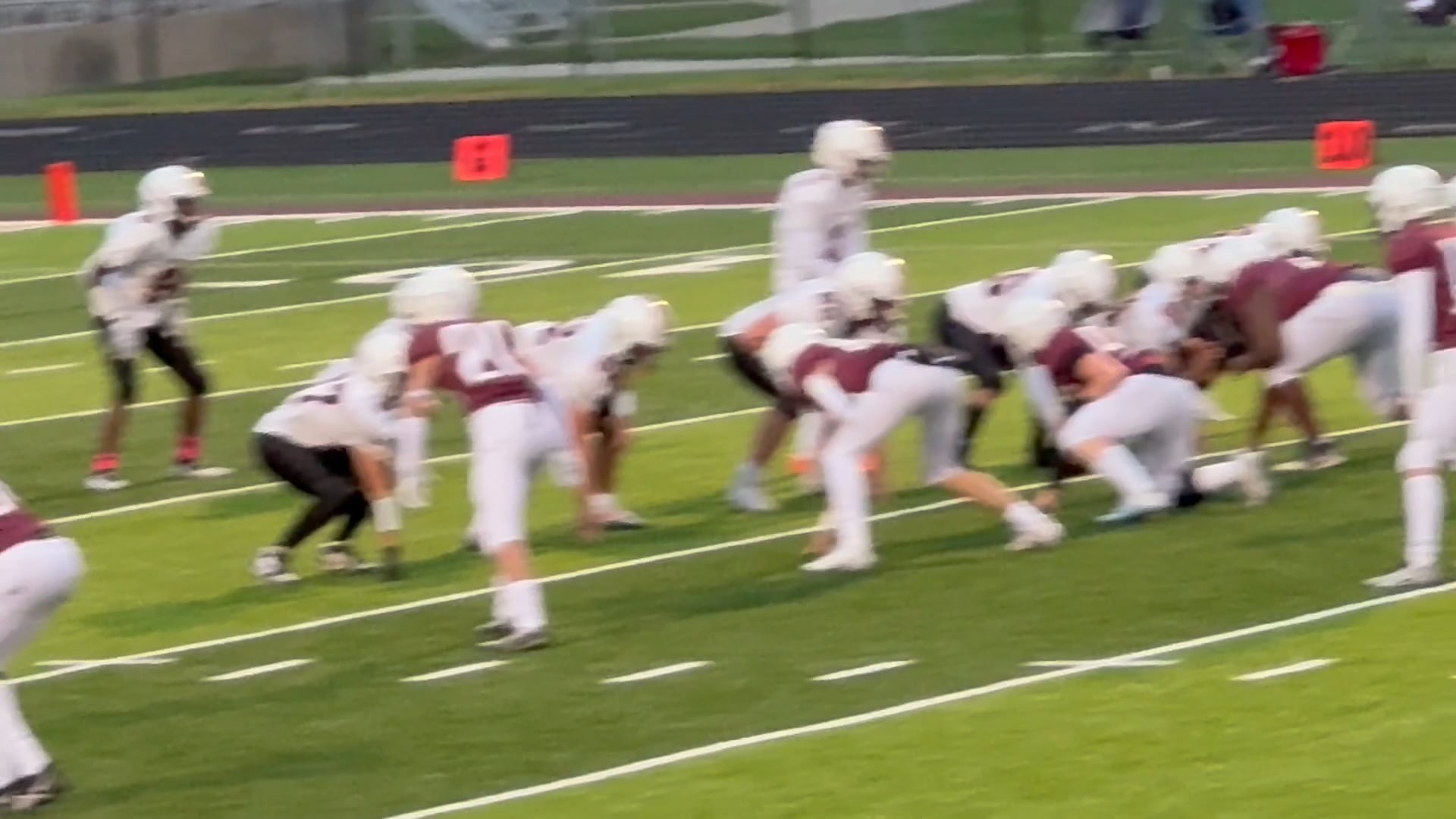 Watch colton mosack's outside linebacker film