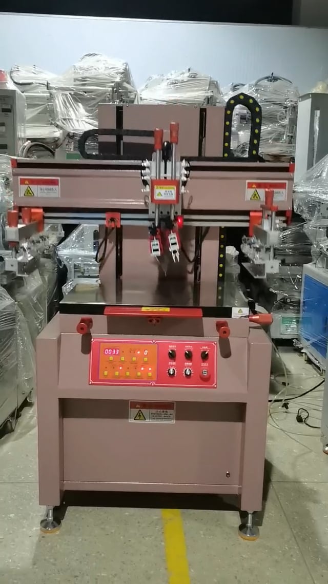 SP-3550 Automatic Flat 350×500mm Silkscreen Printer, 400×600mm Working Table Prototype Machine