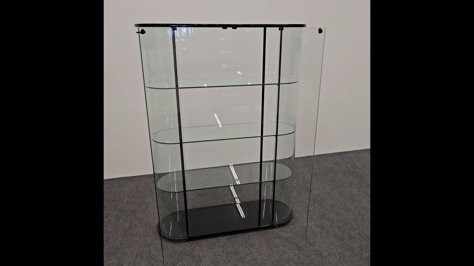 FIAM Palladio Display Showcase with Double Doors, 1980s, No longer