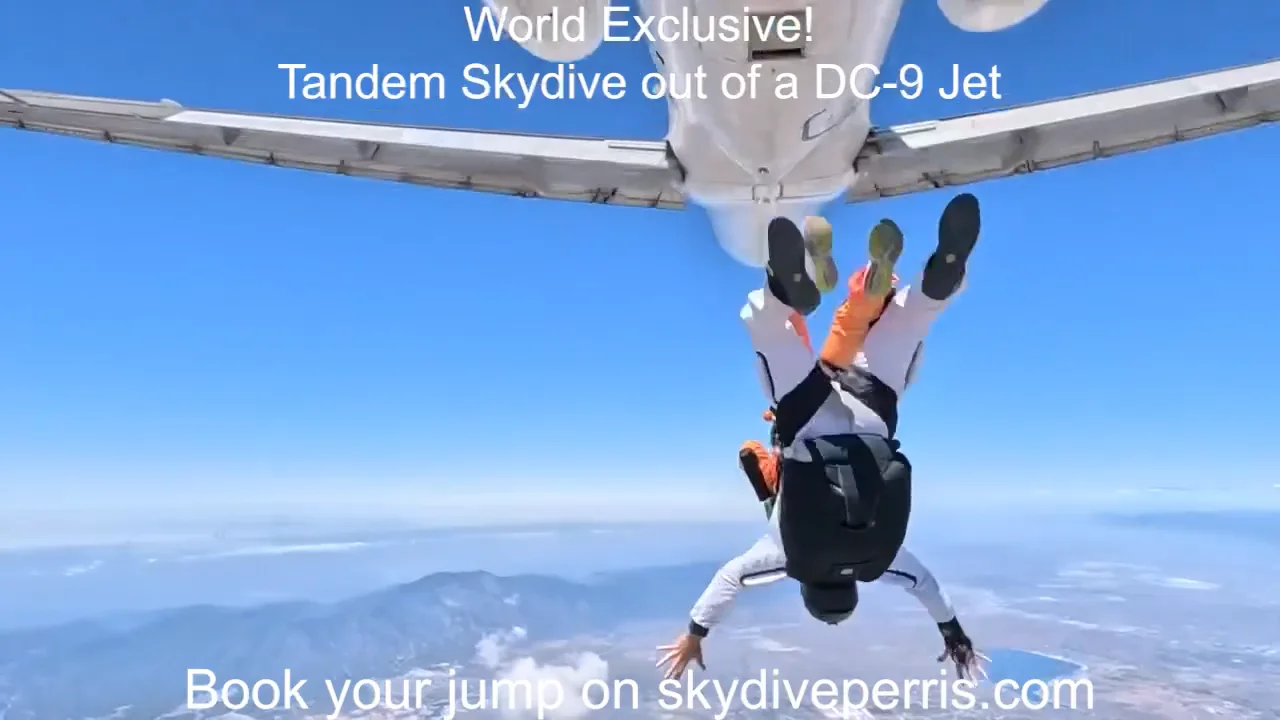 Jet Tandem Skydive | Skydive Perris
