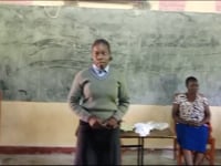 World Menstrual Health Day workshop at Namasanda 12