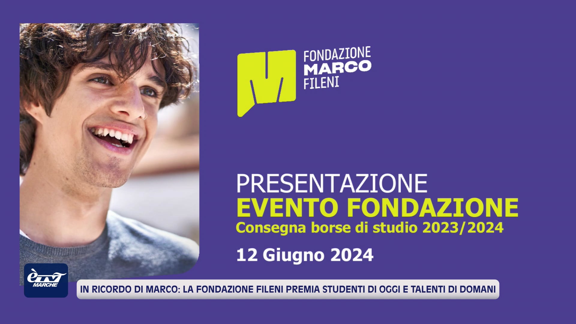 In Ricordo Di Marco La Fondazione Fileni Premia Studenti Di Oggi E ...