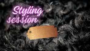 How to do a top knot on a poodle in a "breed standard" trim
