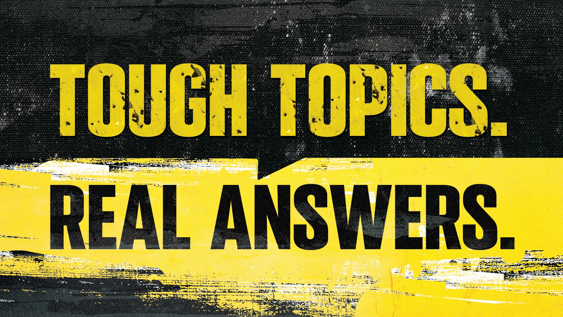 Tough Topics: Living in a World Gone Wrong on Vimeo