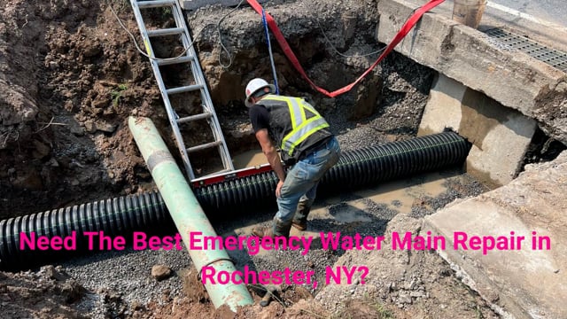 RPS Companies - Emergency Water Main Repair in Rochester, NY