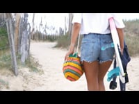 How to carry your poncho in bag mode?