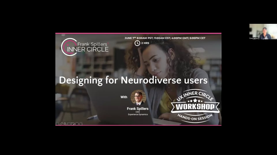 Designing for Neurodiverse users
