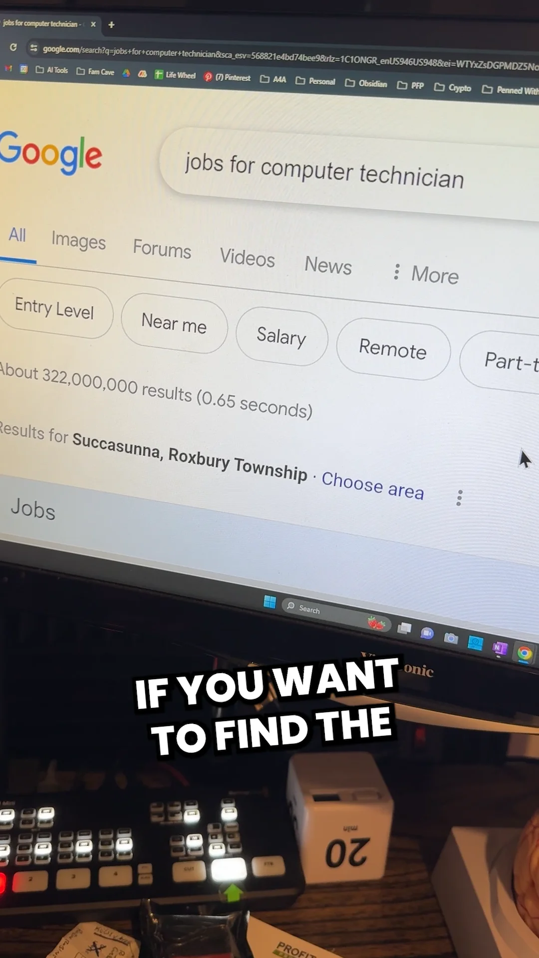 A new way to search for candidates