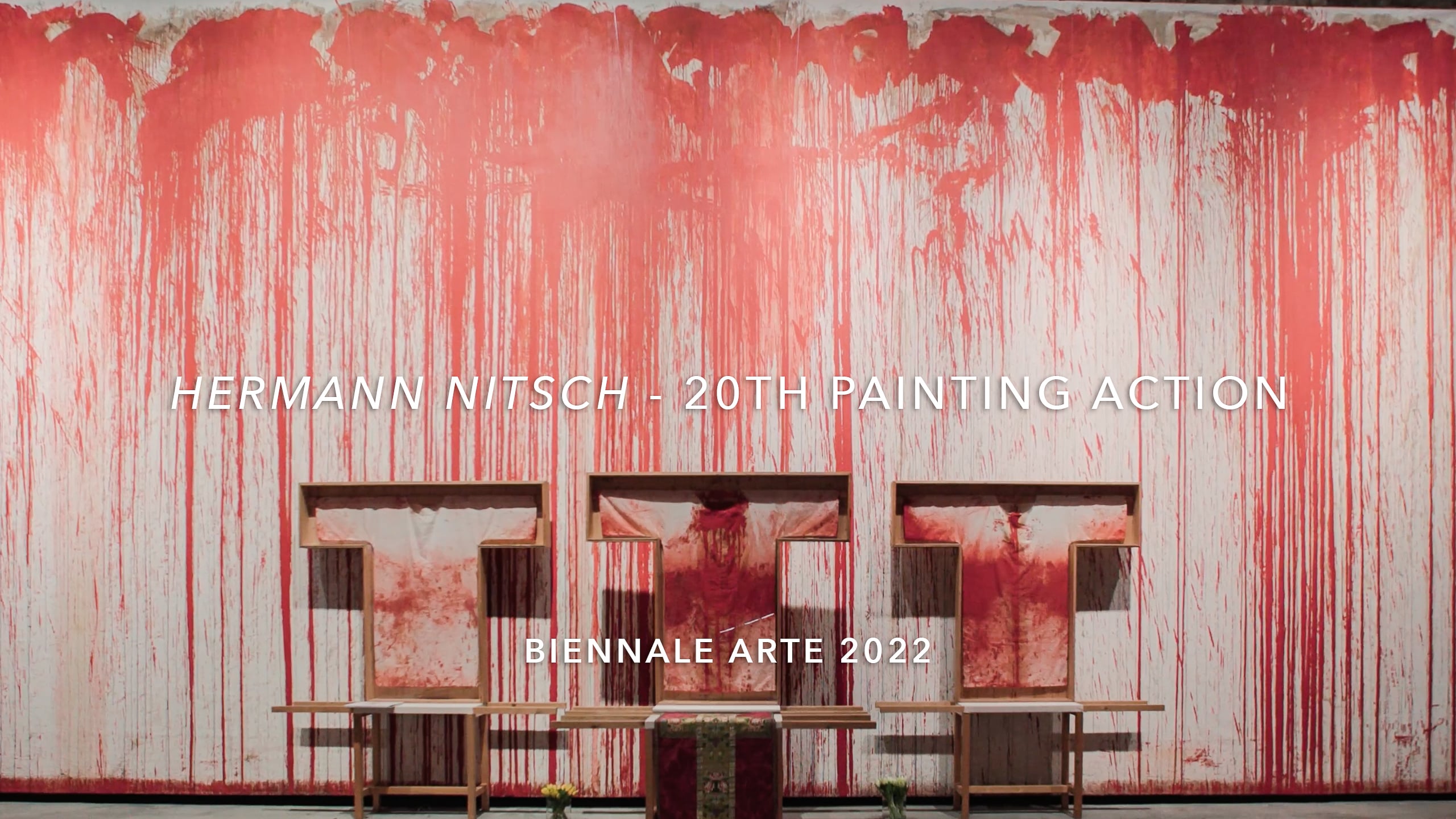 （過激パフォーマンスアート）HERMANN NITSCH  ヘルマン・ニッチェ ART CITIES: N.York-Hermann Nitsch – dreamideamachine ART VIEW