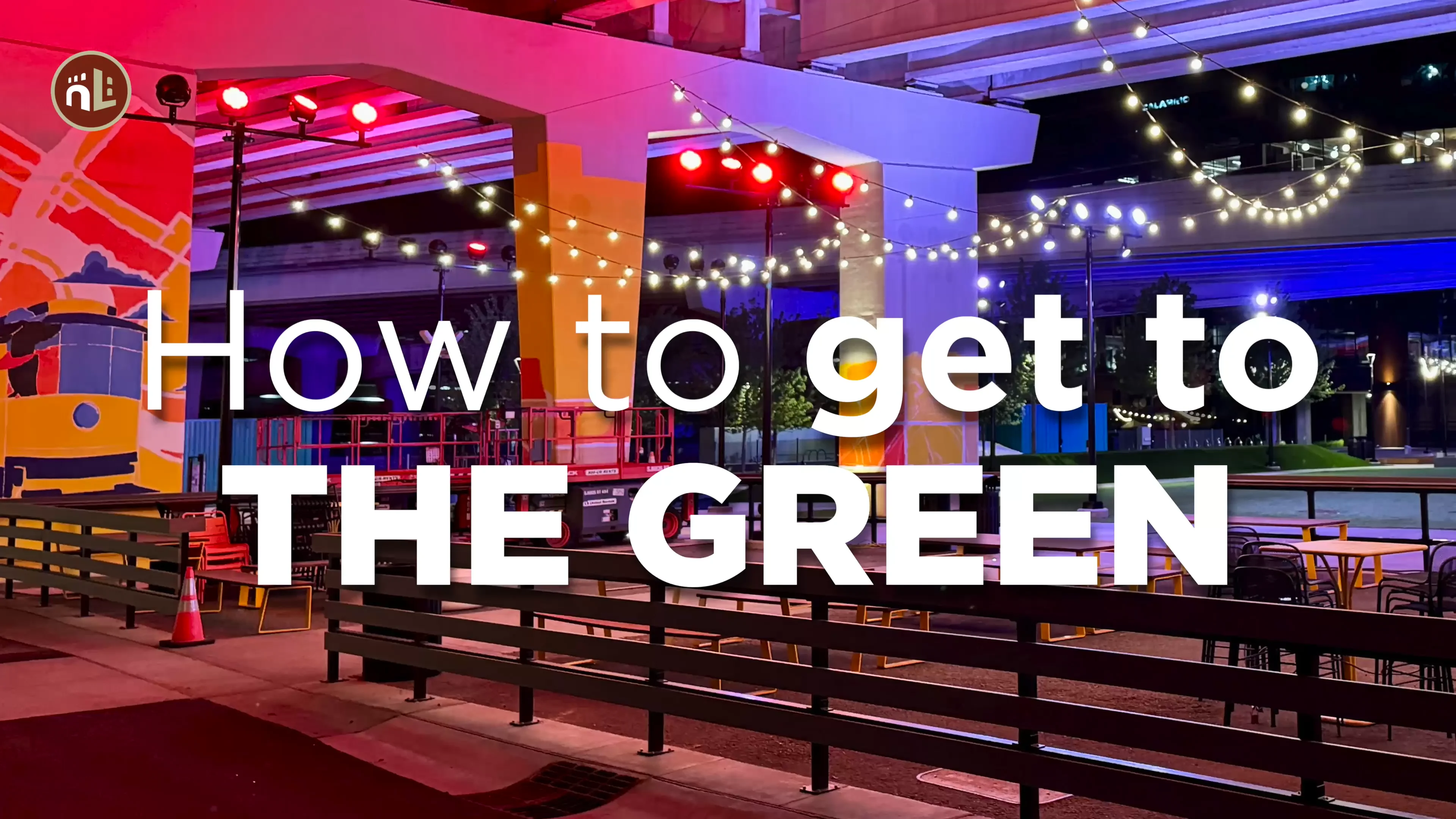 Mural Artist Turning The Green Into Colorful Outdoor Event Space