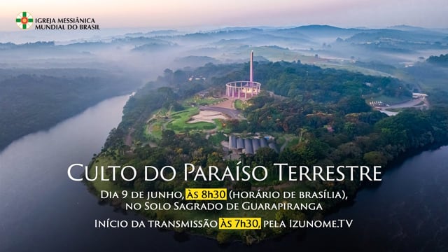 Capa do vídeo “Cerimônia do Culto do Paraíso Terrestre - 2024”