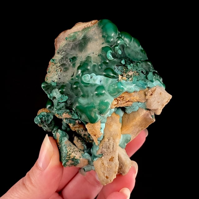 Malachite (rare Alpine locality)