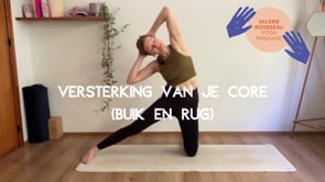 Versterking voor je core (buik en rug)