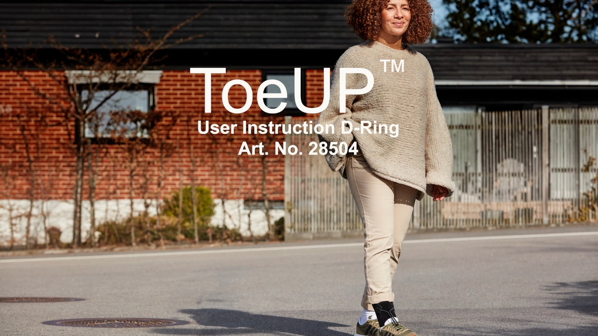 ToeUP - User instruction d-ring