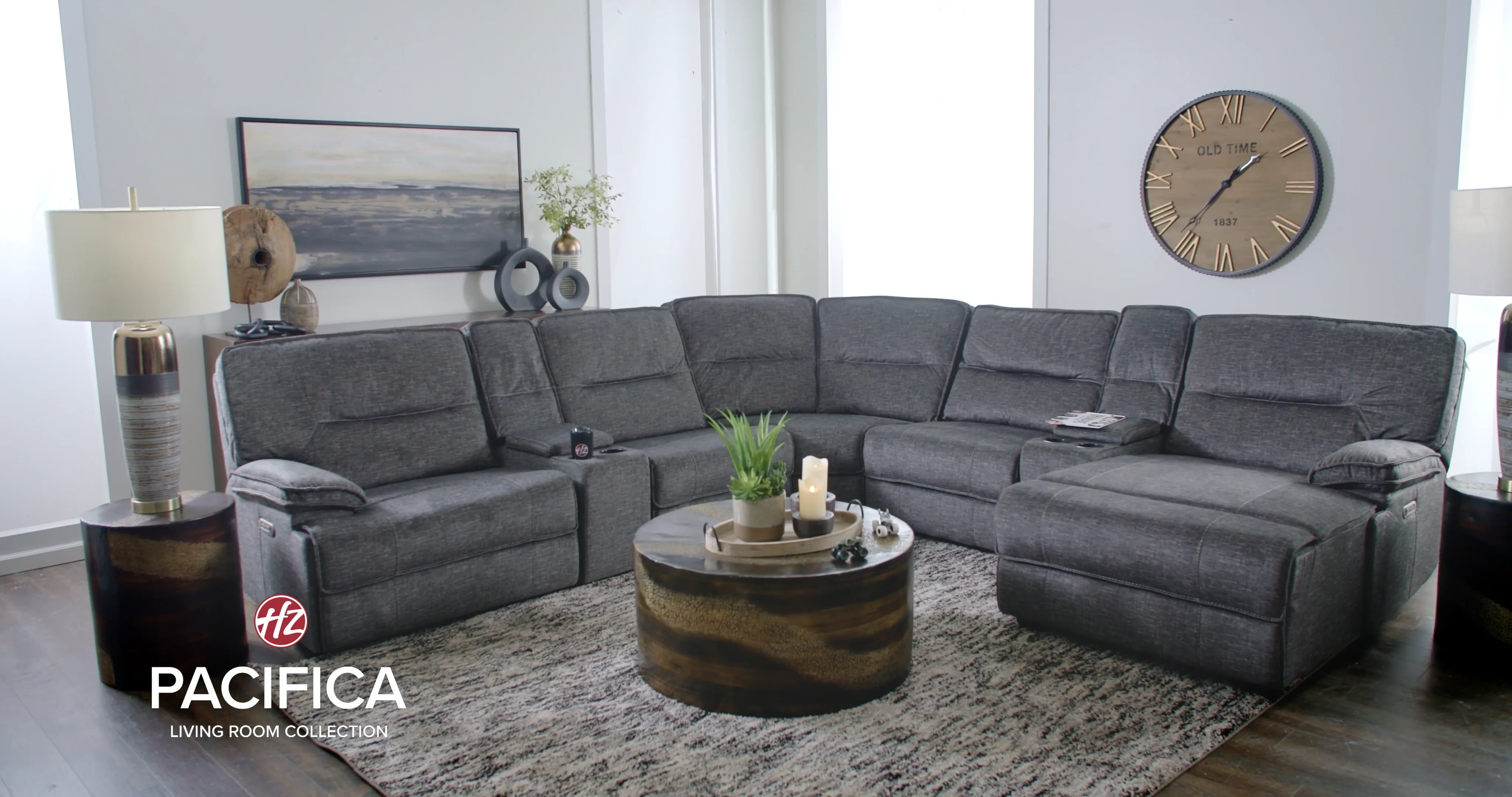 Pacifica II Reclining Loveseat – Home Zone Furniture Pacifica II Reclining Loveseat – Home Zone Furniture