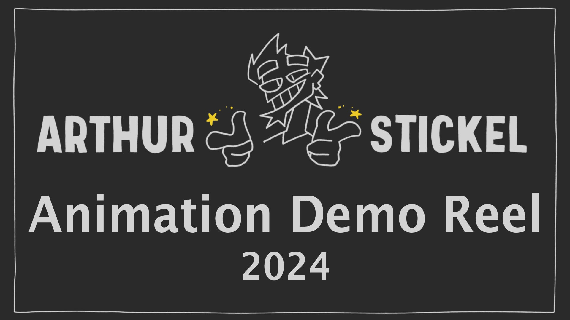 Arthur Stickel - Animation Demo Reel (2024)