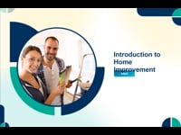 Module 01: Introduction to Home Improvement