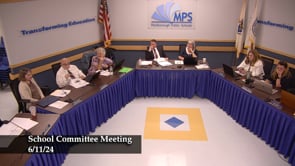 Marlborough School Committee- June 11, 2024