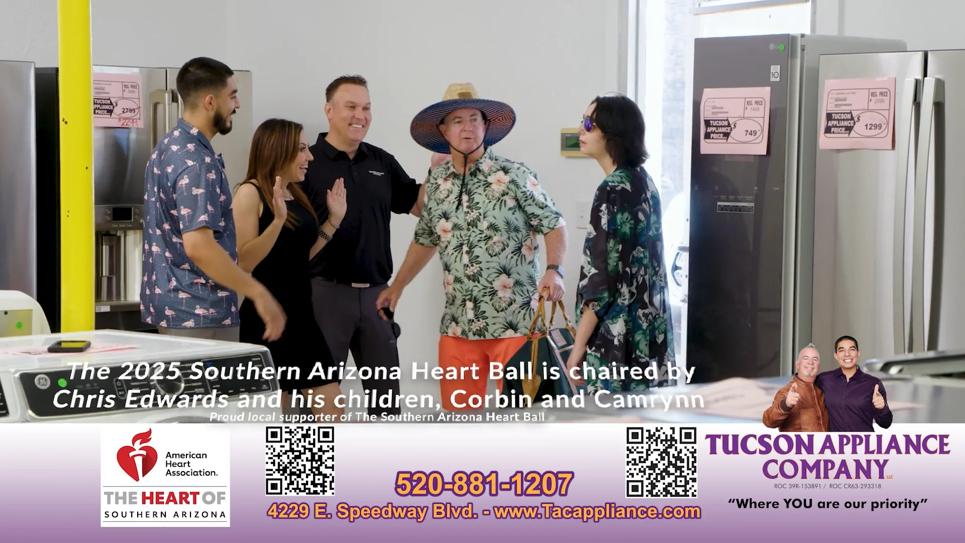 Tucson Appliance TAC Scratch and Dent Studio TV 52024 on Vimeo