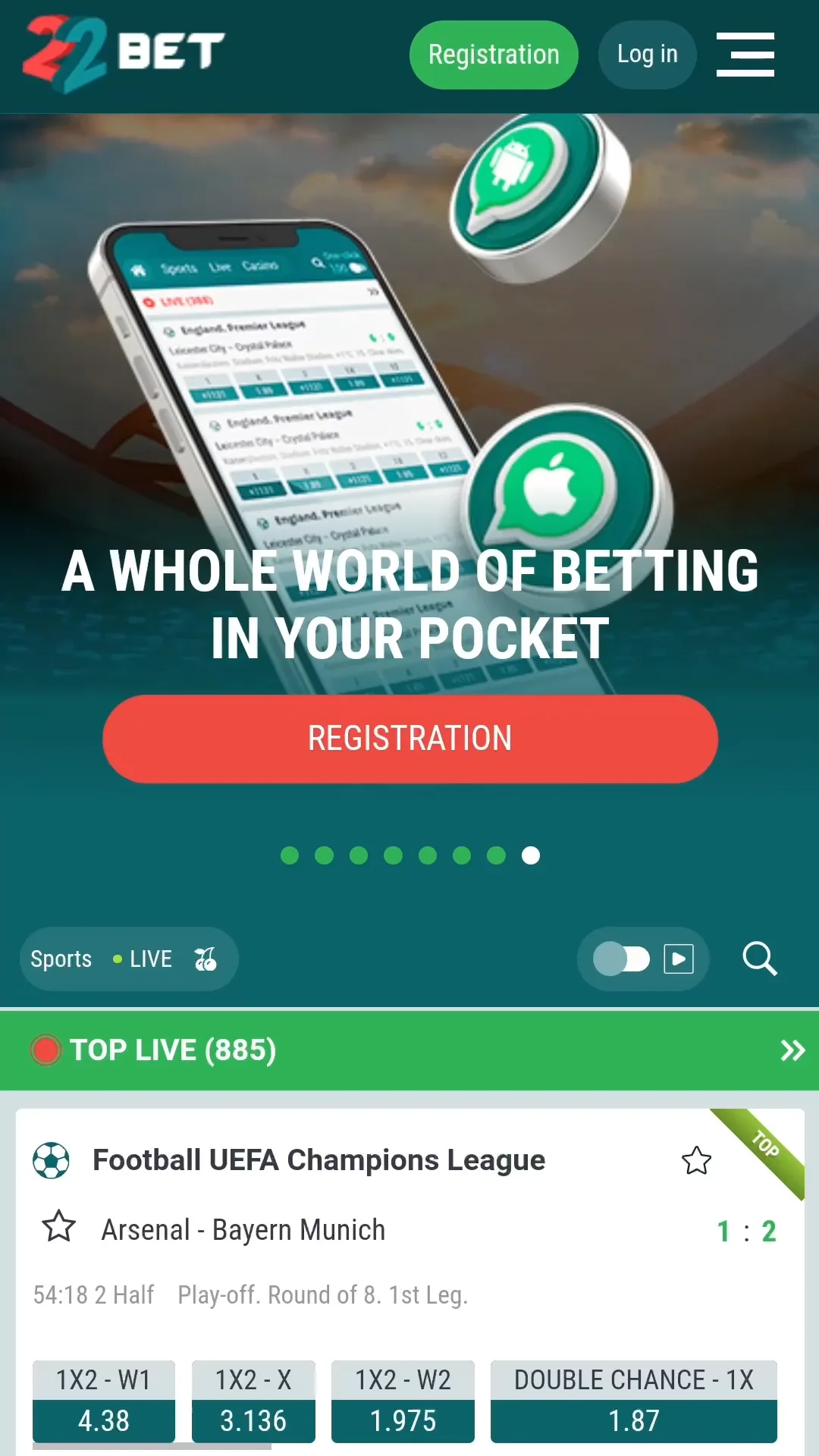 22Bet Casino