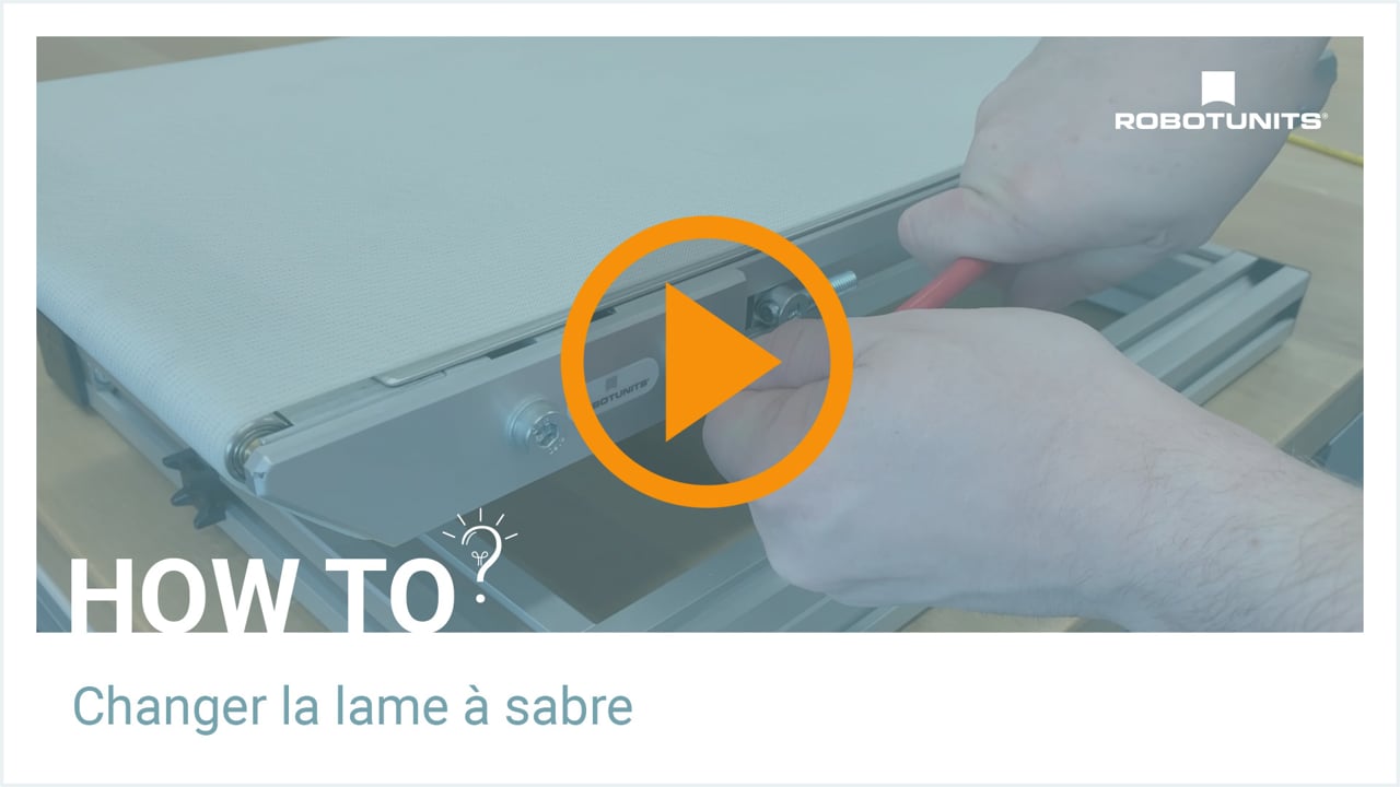 Changer la lame à sabre | Robotunits How To?