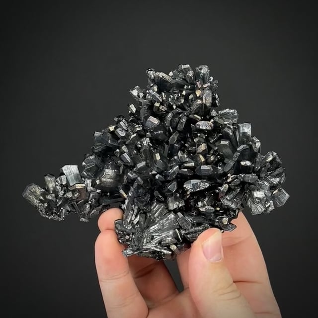 Stibnite with Baryte