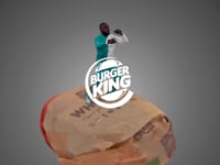 Worlds Tiniest Concert - Burger King