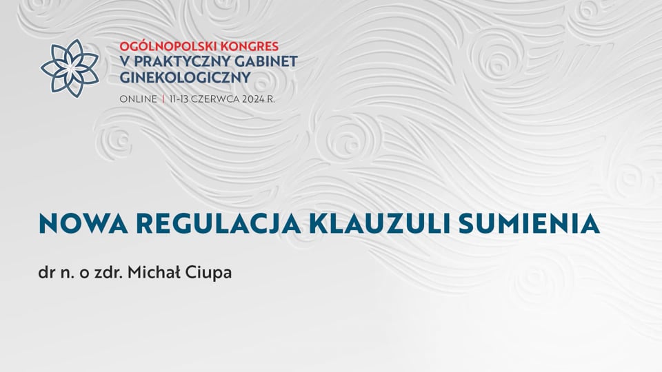 Grafika dla Nowa regulacja klauzuli sumienia