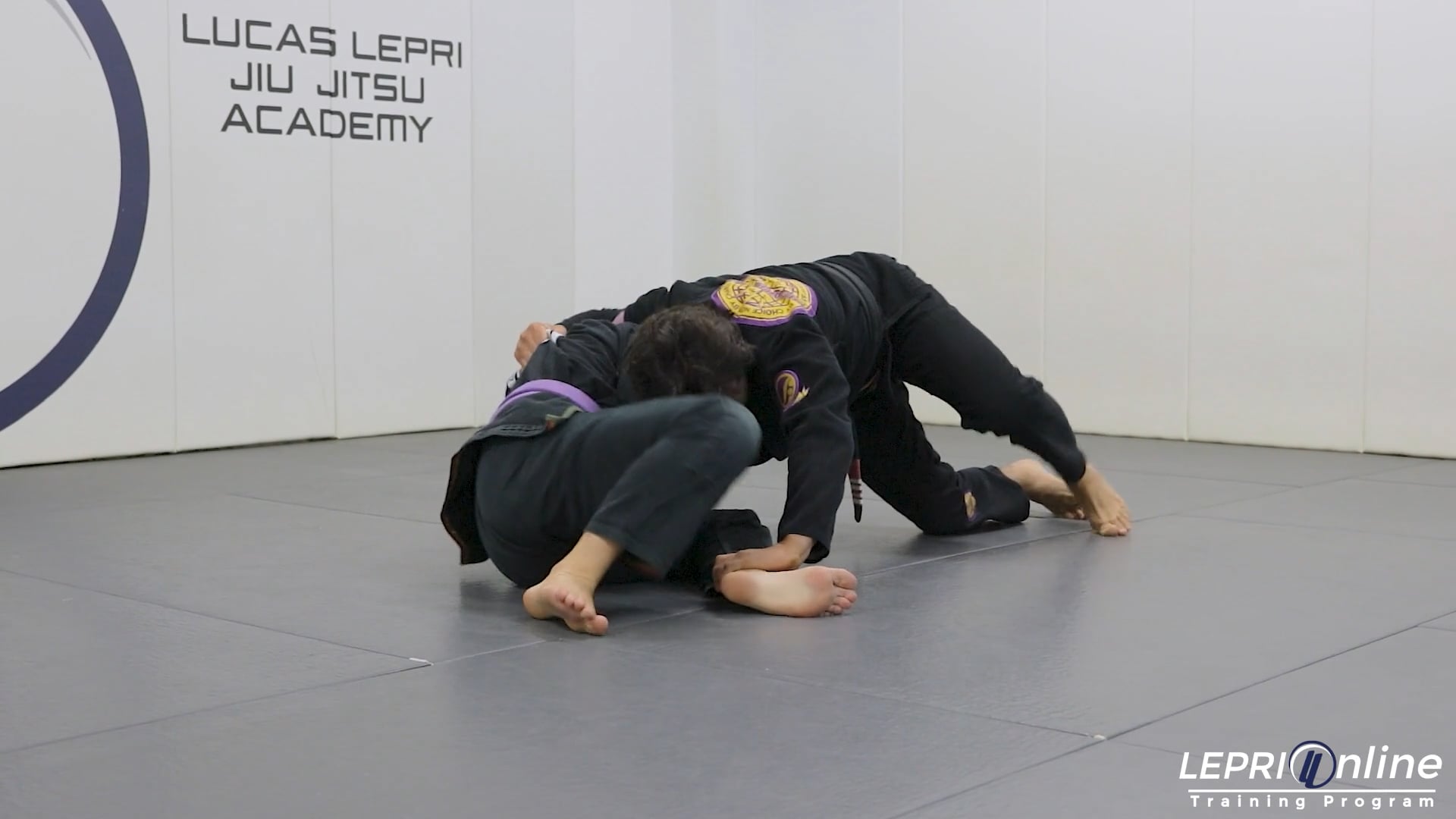 Lepri BJJ Online Training: Passing by Gripping Leg and Back to Side Control