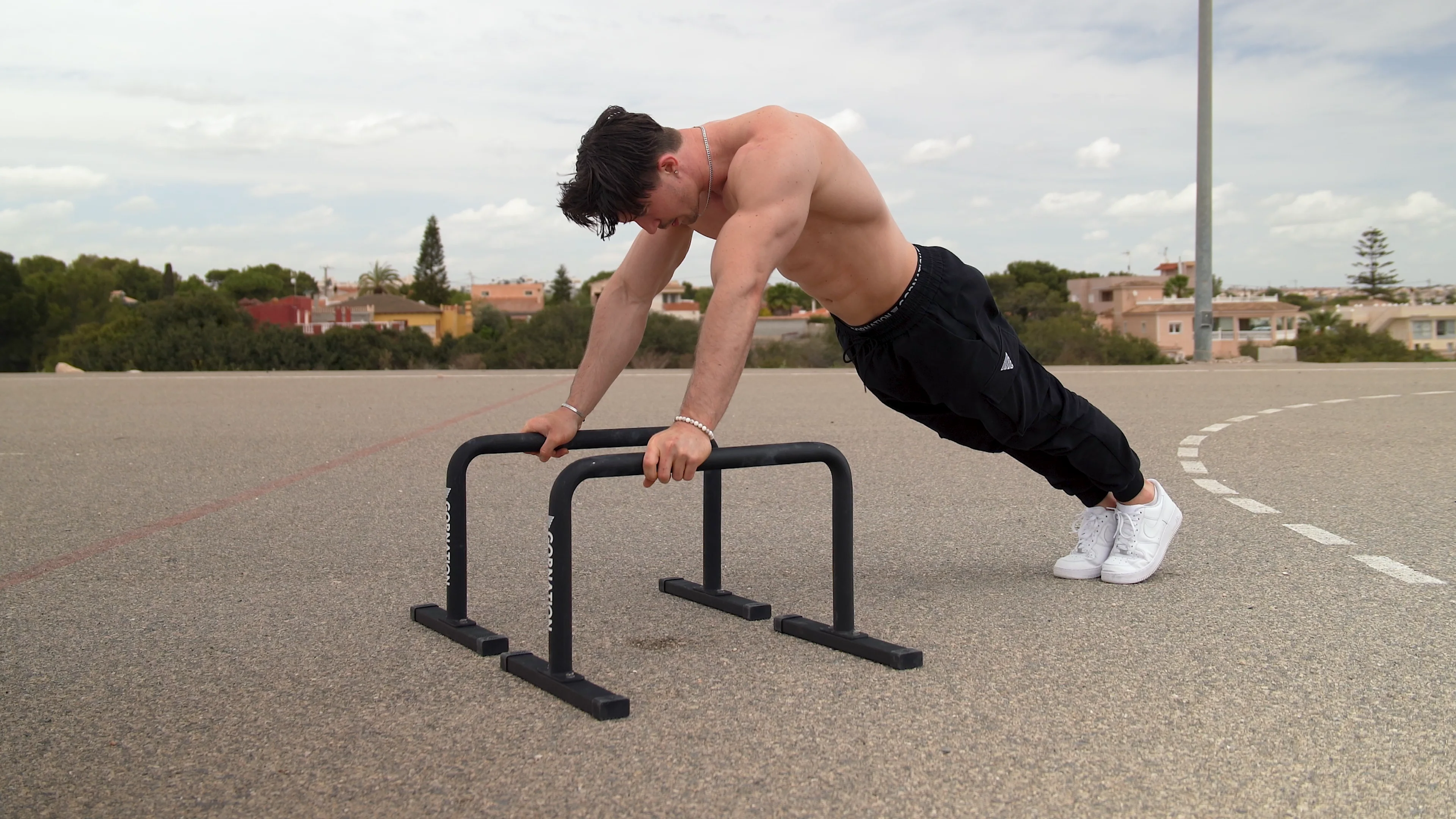Gravity Fitness Dip Station Parallette Training Guide The Ultimate - Main Image