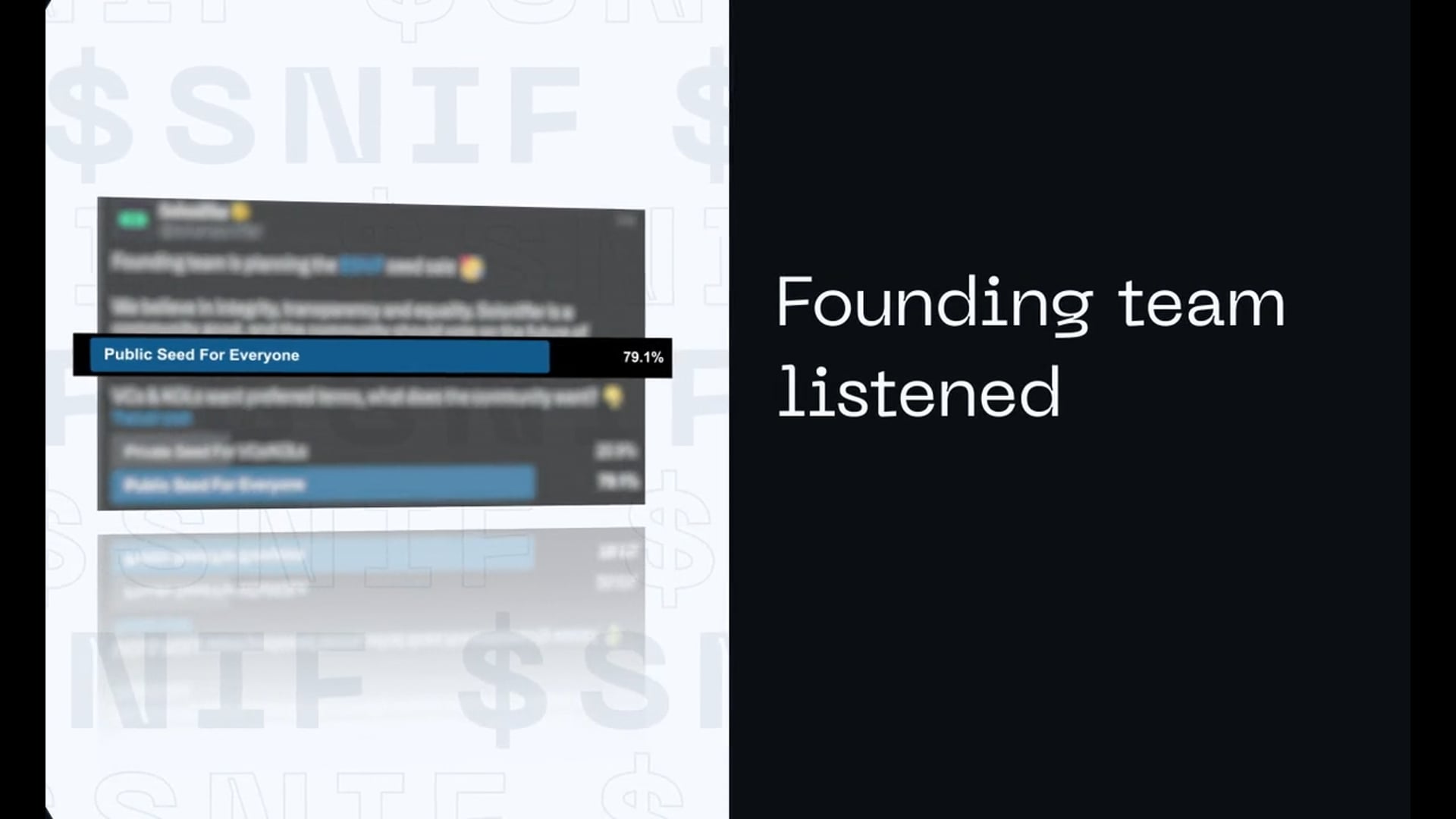 Motion Design $SNIF