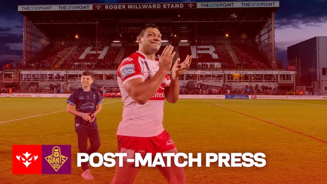 POST-MATCH PRESS: Ryan Hall talks breaking the Super League try record!