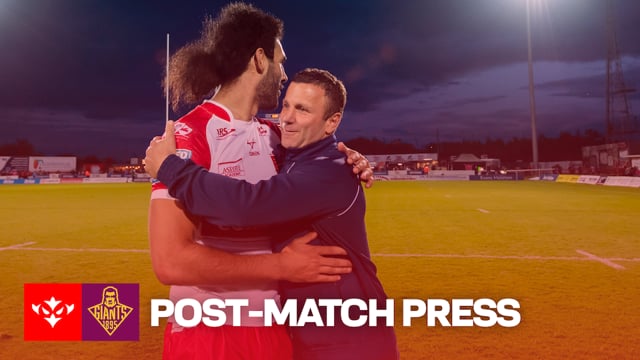 POST-MATCH PRESS: Willie Peters talks Huddersfield win, Ryan Hall and more!