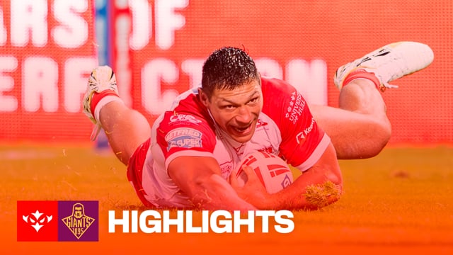 HIGHLIGHTS: Hull KR vs Huddersfield Giants - Ryan Hall breaks the Super League Try Record in Robins win!