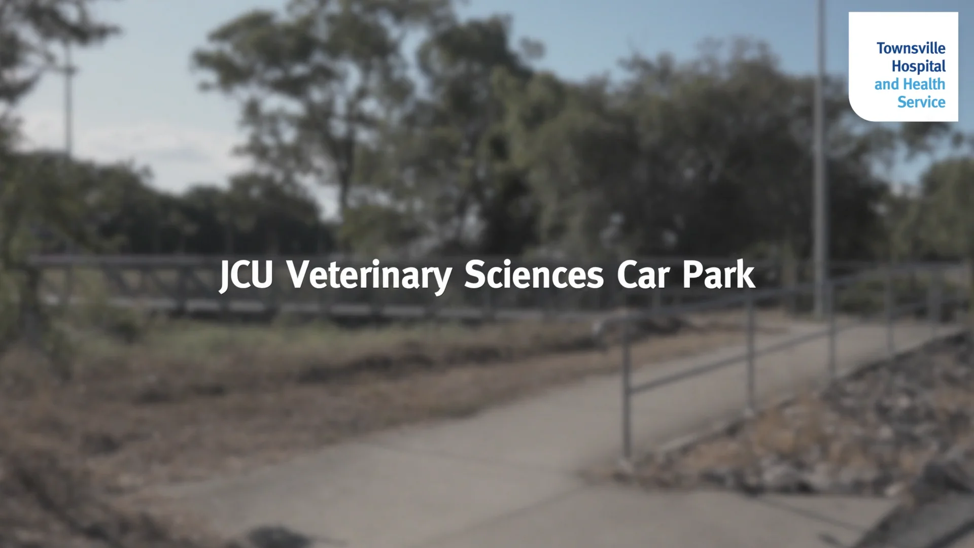 James Cook University Veterinary Sciences carpark walkthrough