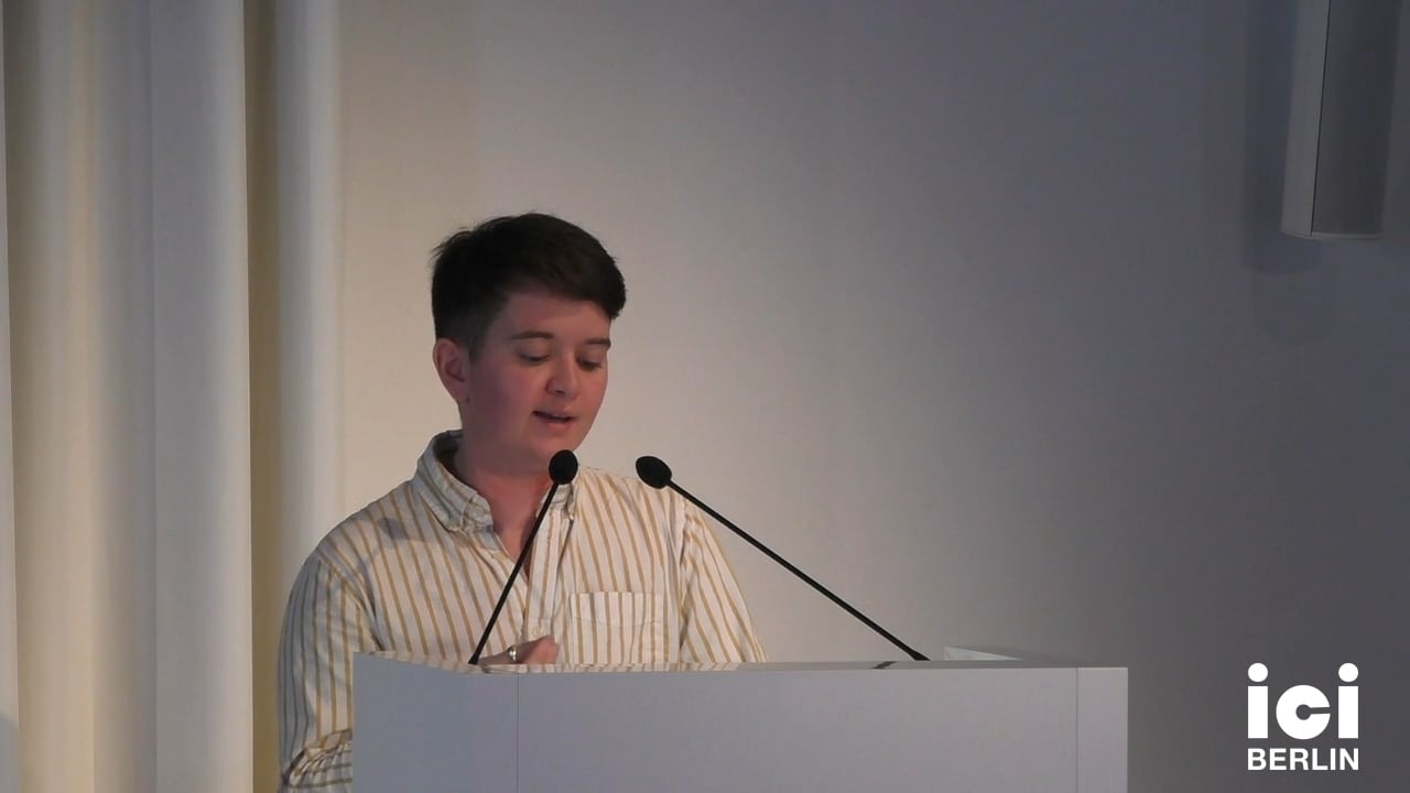 Talk by Levi C. R. Hord