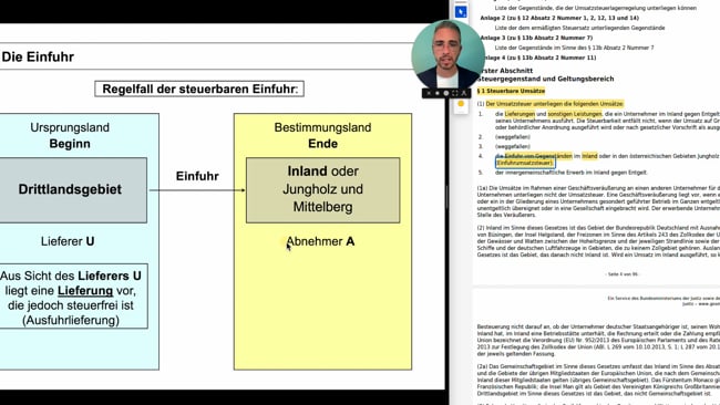 Regelfall Lieferkondition "unverzollt & unversteuert"